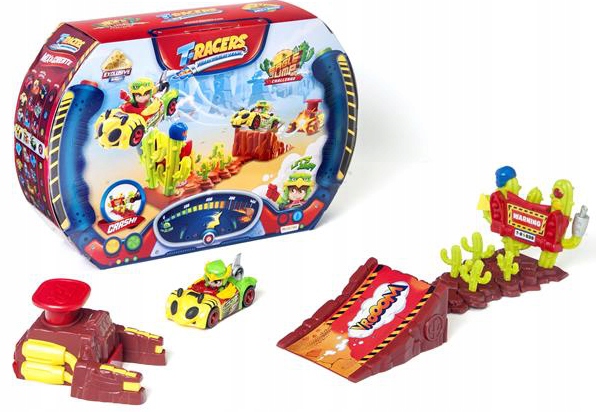 

T-Racers Eagle Jump Tor Skocznia Rampa Figurka