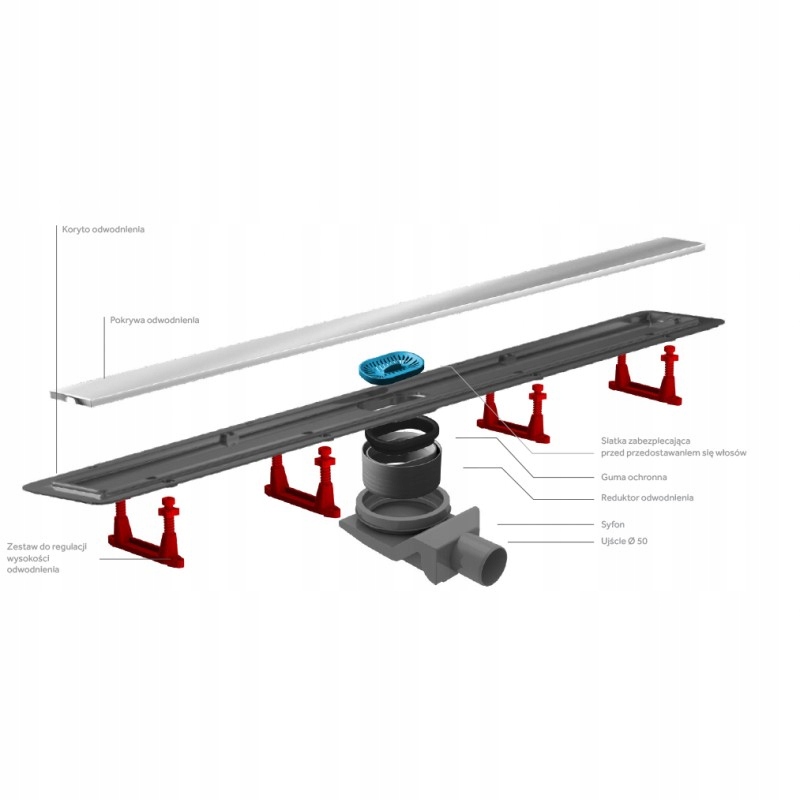 Pestan Odwodnienie Odpływ liniowy prysznicowy 2w1 Primo 75 cm EAN (GTIN) 8600198321622