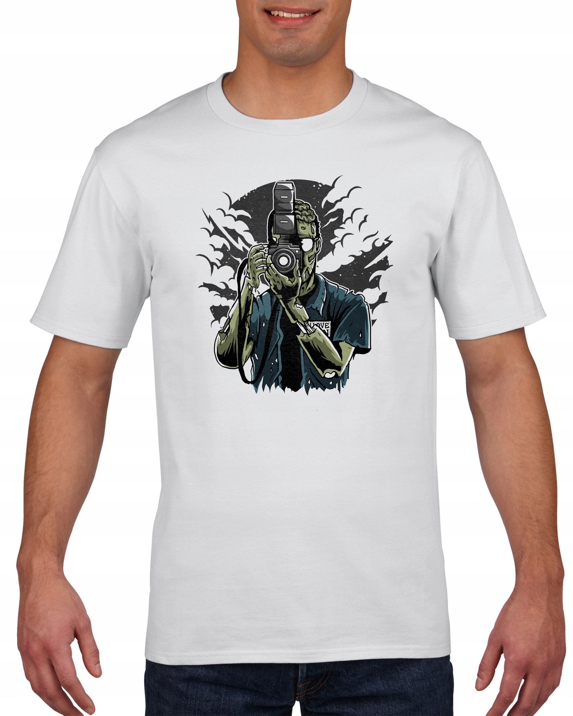 

Koszulka męska Fotograf Zombie XL