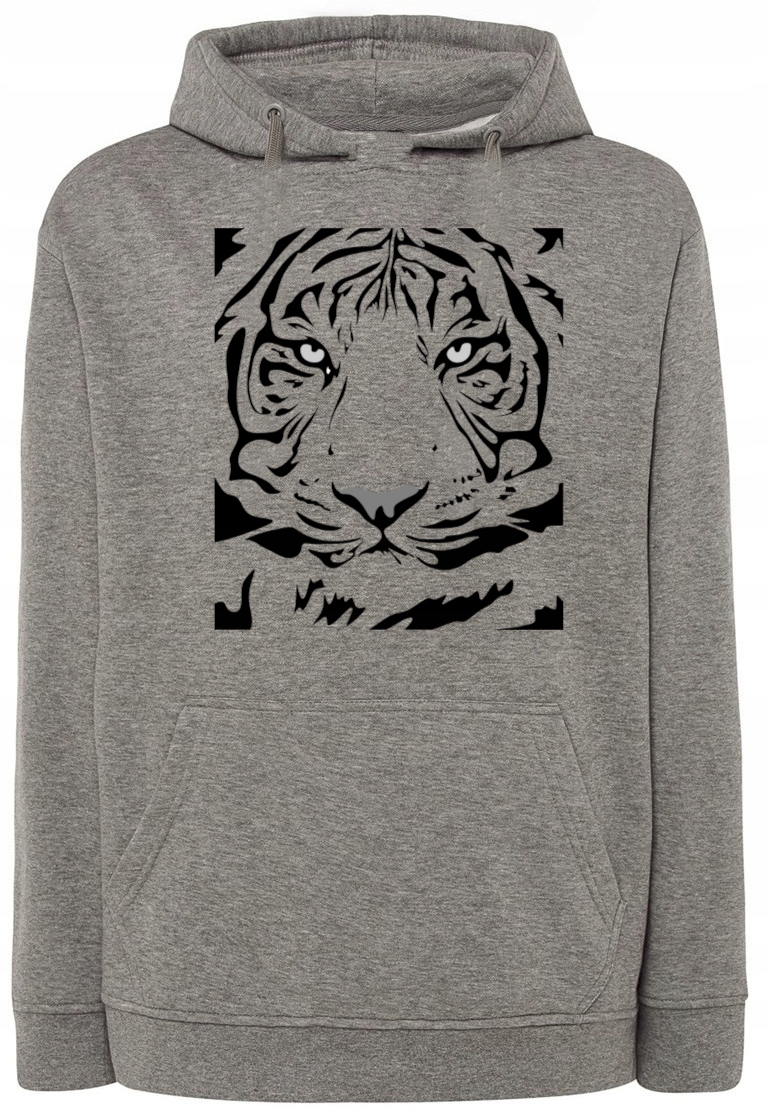 Mikina s pěkným potiskem zvíře Tygr r.XS