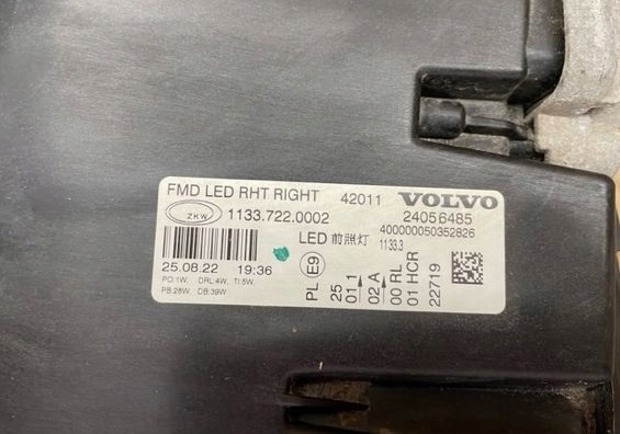 REFLEKTOR VOLVO FH5 FM5 FULL LED Originale 24056485