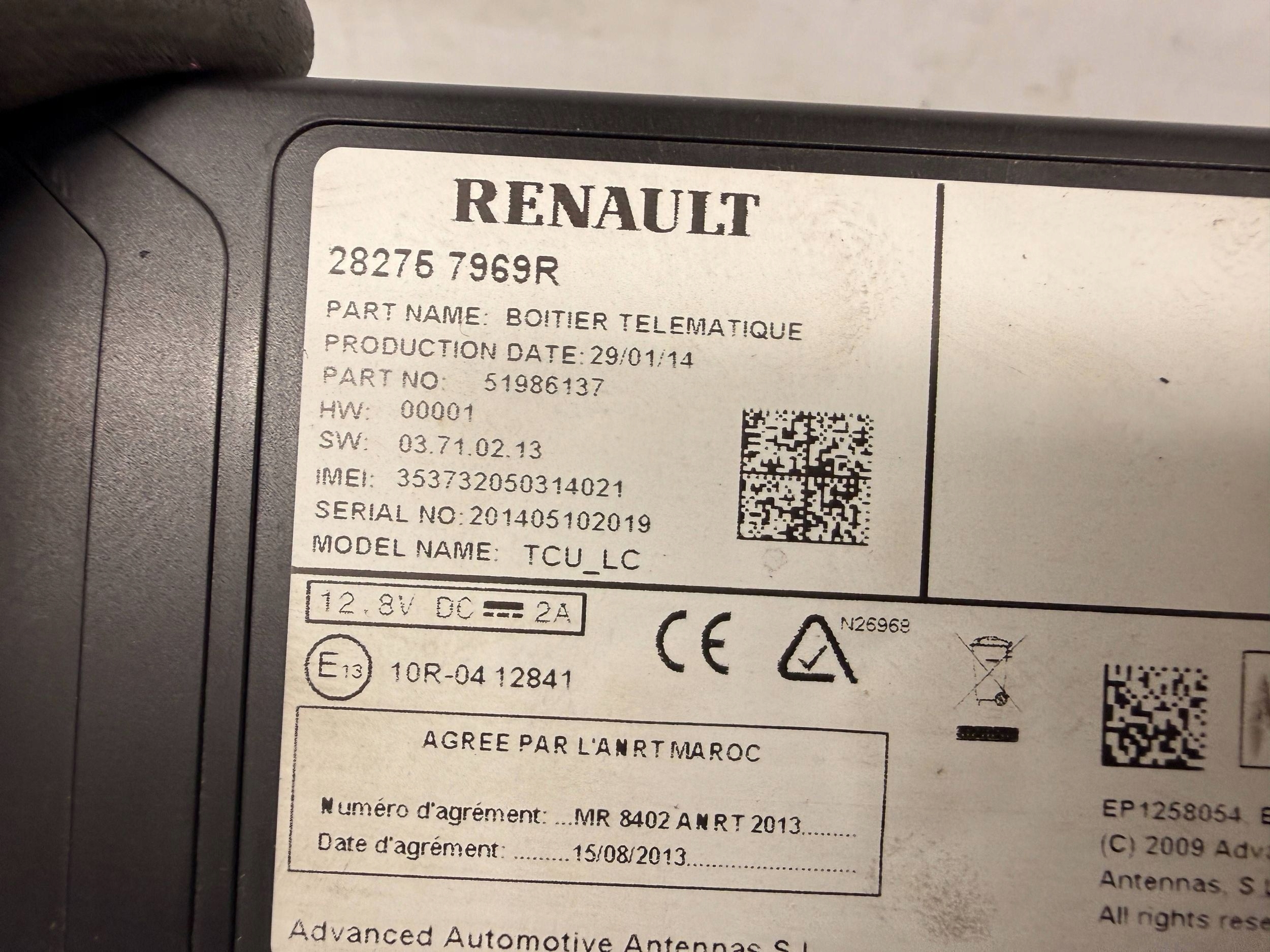 Renault Scenic III Module Navigation 282757969R