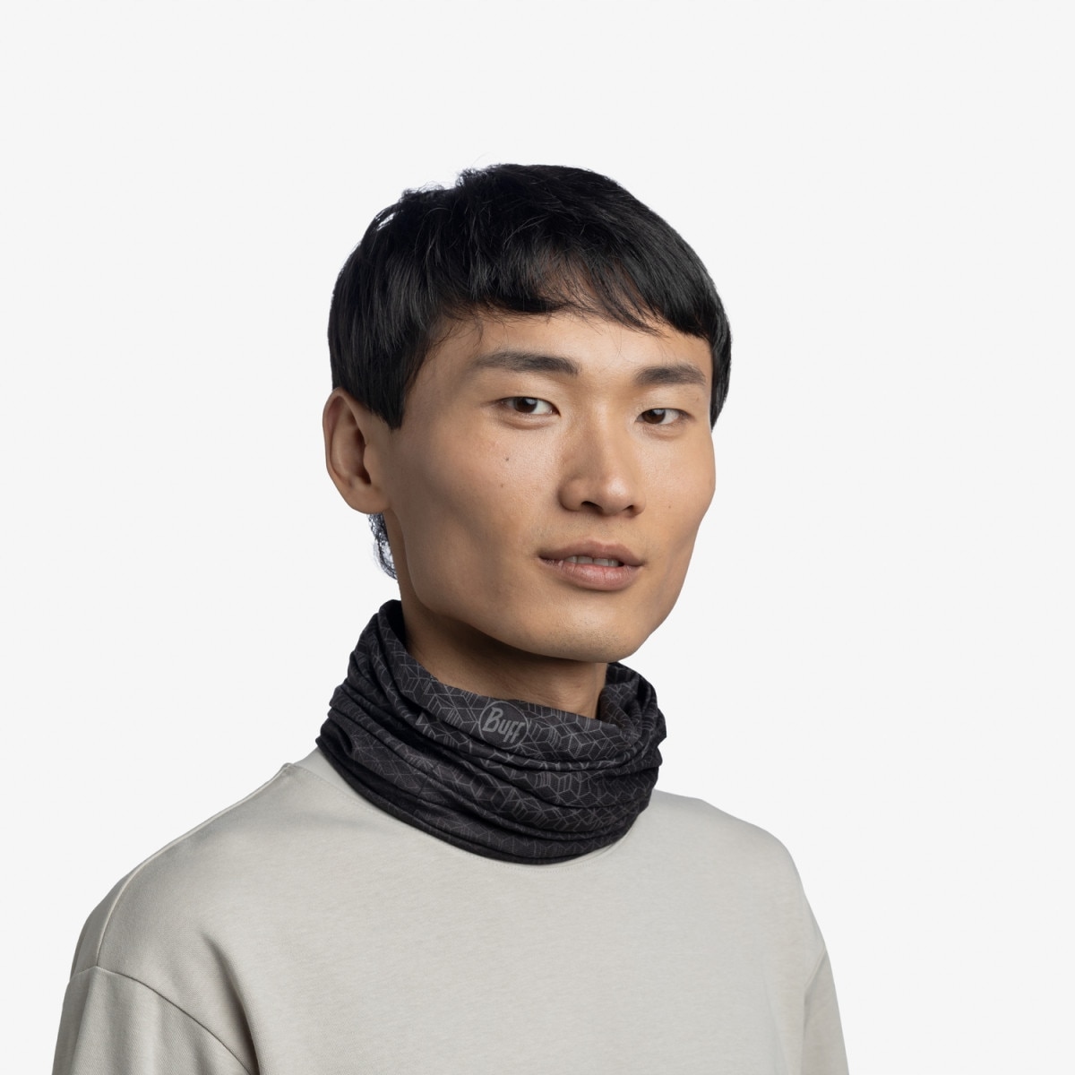 Komin uniseks Buff CoolNet UV+ Aivent - szary