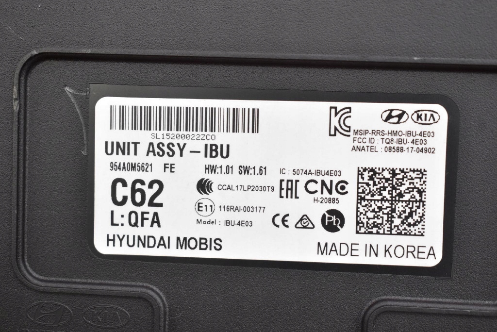 control unit module IBU 954A0M5621 HYUNDAI NEXO 161 KM 18