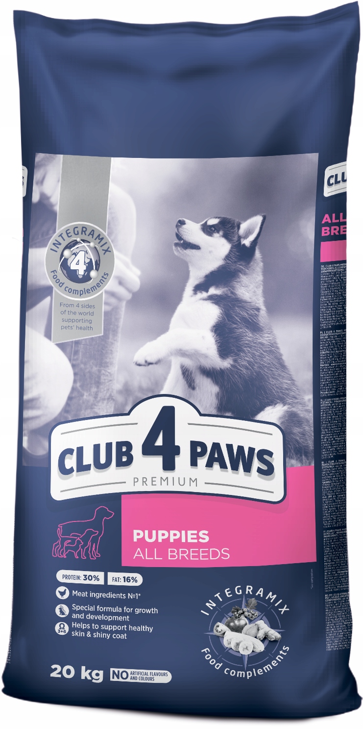 Club 4 Paws Premium Puppy dla Szczeniąt Kurczak 20kg