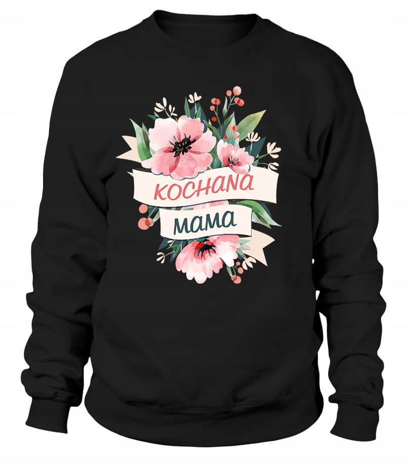 Dámská Mikina Dear Mom M černá, Dárek pro maminku