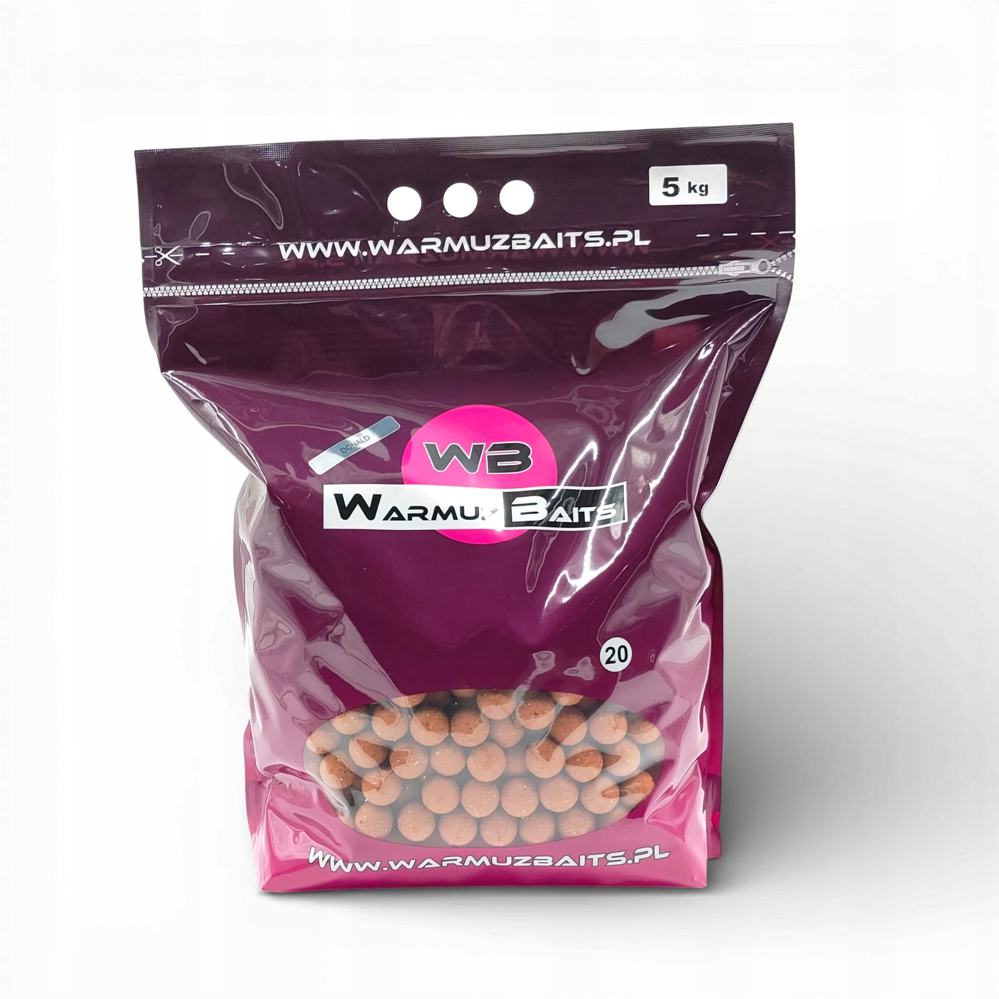Warmuz Baits Donald Kulki Zanętowe 20mm/5kg