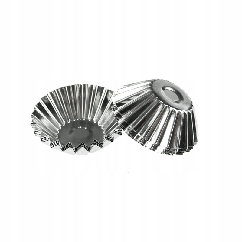 

Foremki Metalowe Do Babeczek 60 mm 10 sztuk
