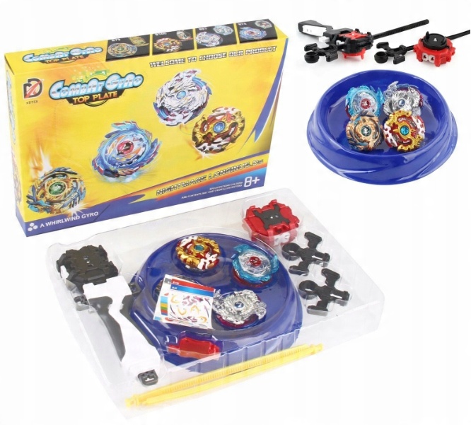 

Bączek Wirujący Dysk Spinner Do Burst Beyblade 4w1