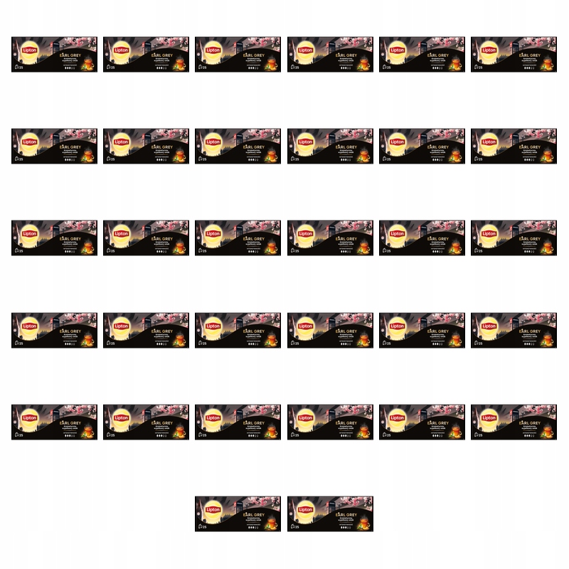 Lipton Earl Grey Classic čaj 37,5 g (25 sáčků) X32