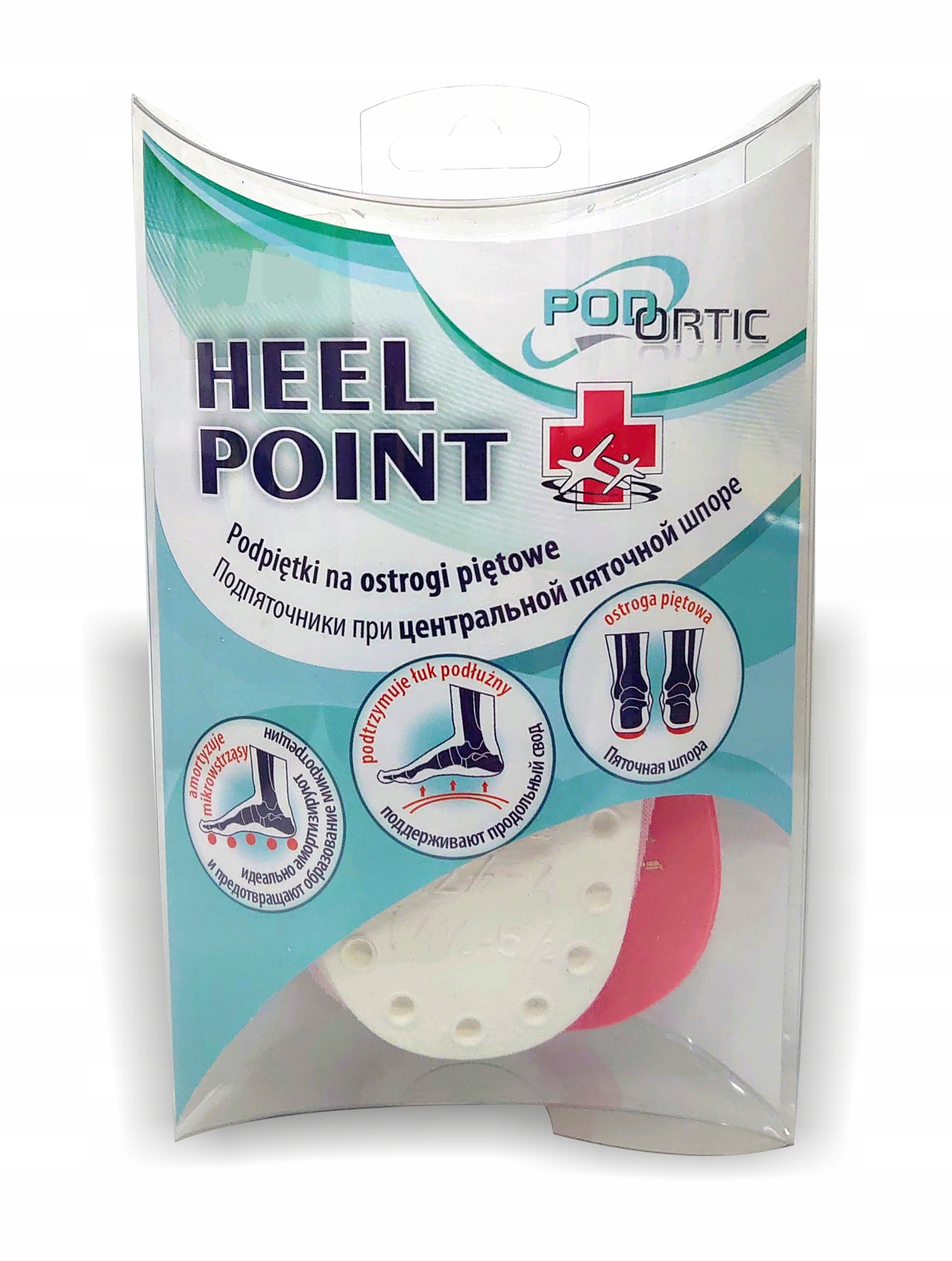 PODPIĘTKI ORTOPEDYCZNE BUTÓW OSTROGI PIĘTOWE MEMOR Kolor dominujący inny kolor