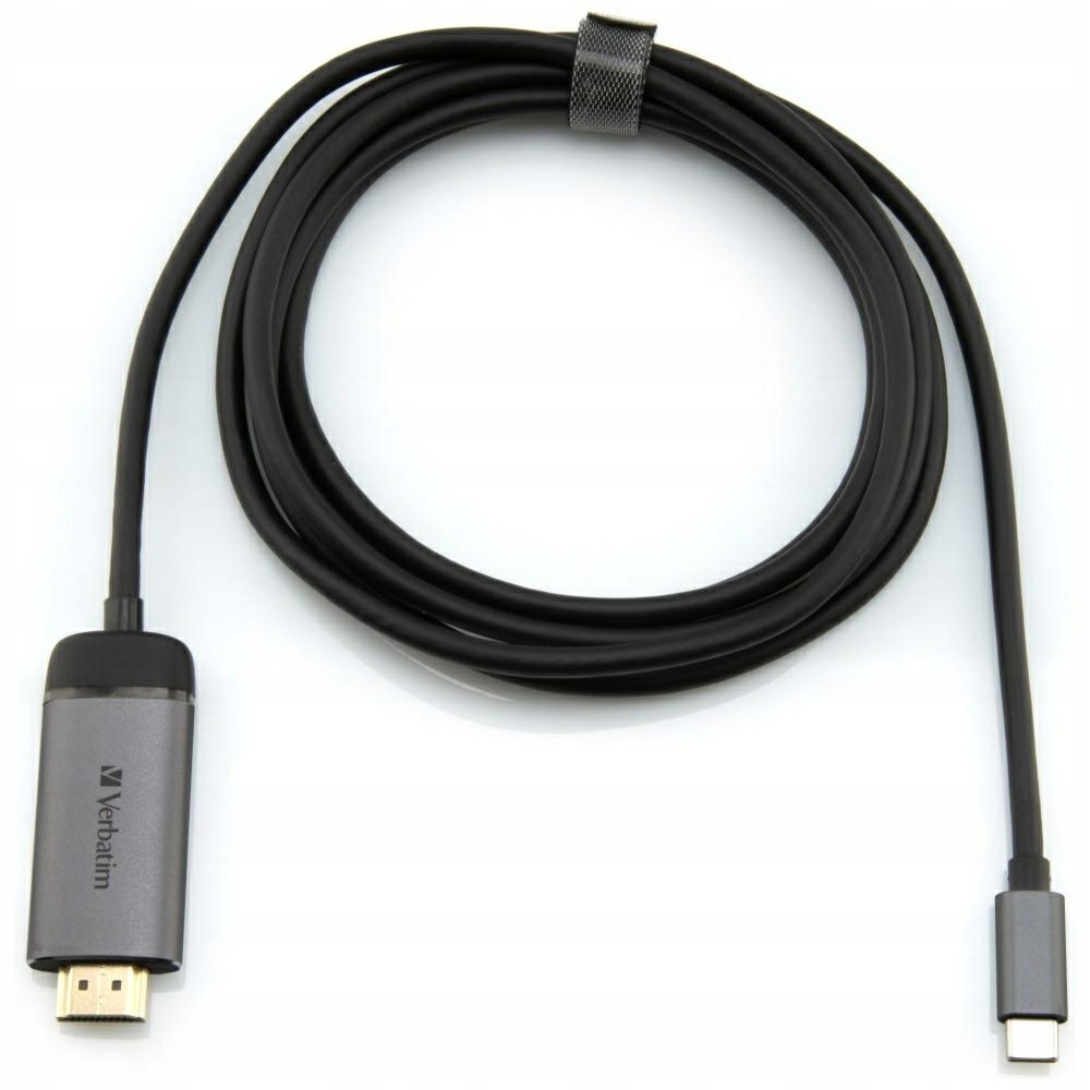 Adapter Usb-c na Hdmi 4K, 1.5m, aluminiowy Verbatim 49144