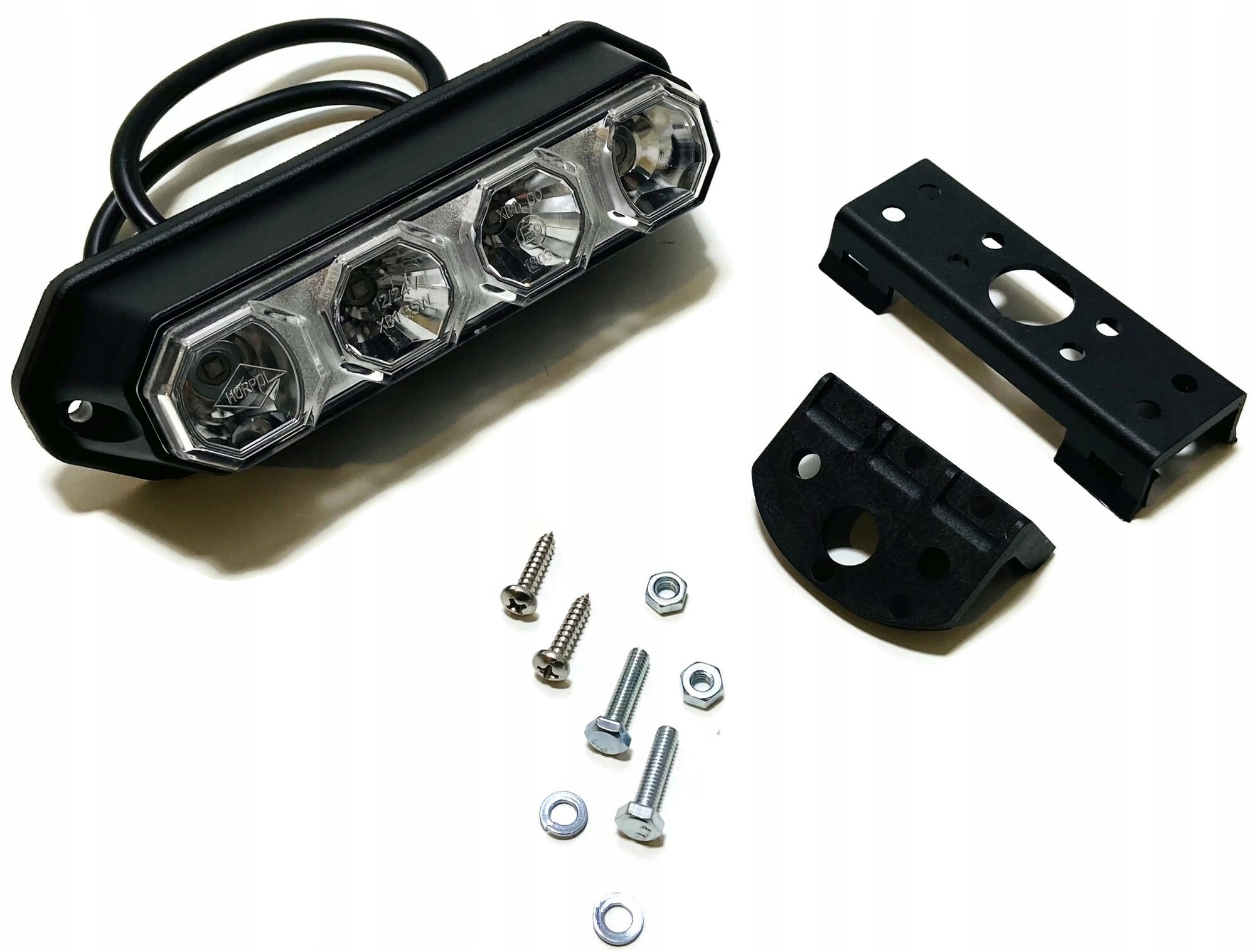 LAMPA OSTRZEGAWCZA 3 LED STROBOSKOP MINI NIEBIESKA Napięcie (old) 12 V 24 V