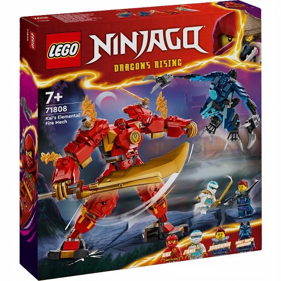 Lego Ninjago Mech ohnivého živlu Kaia 71808