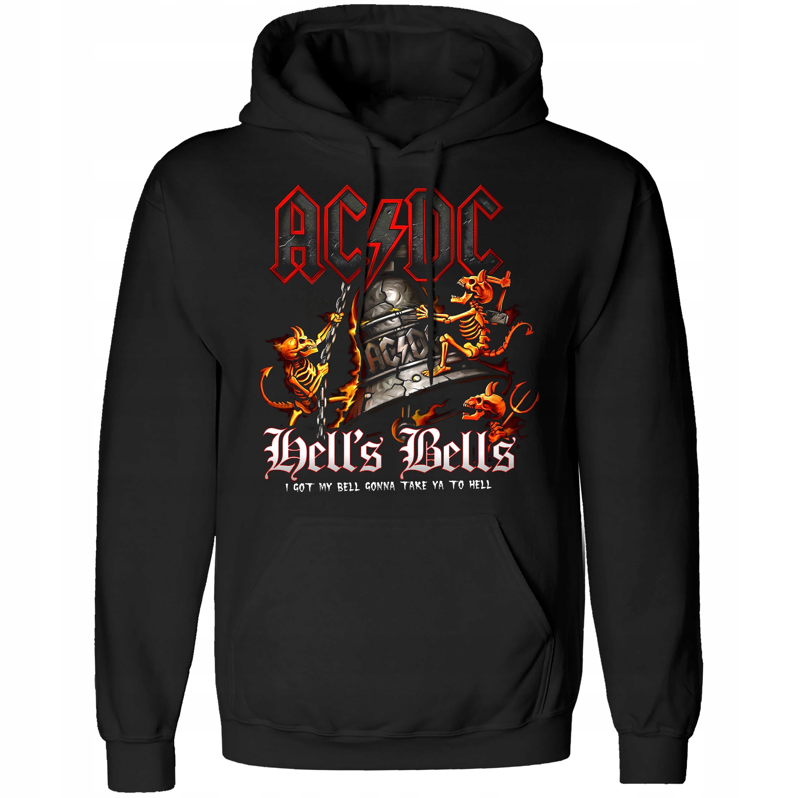 

Bluza Męska Bawełniana Acdc Ac/dc Hells Bells L