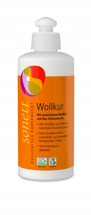 

Sonett Eko Płyn do regeneracji wełny mydło 300ml