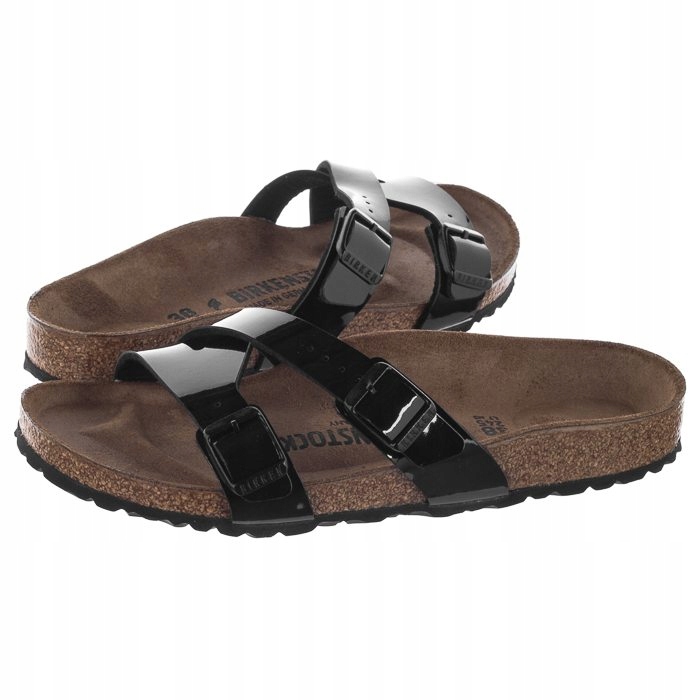 

Klapki Birkenstock Yao Balance Bf Patent Czarne