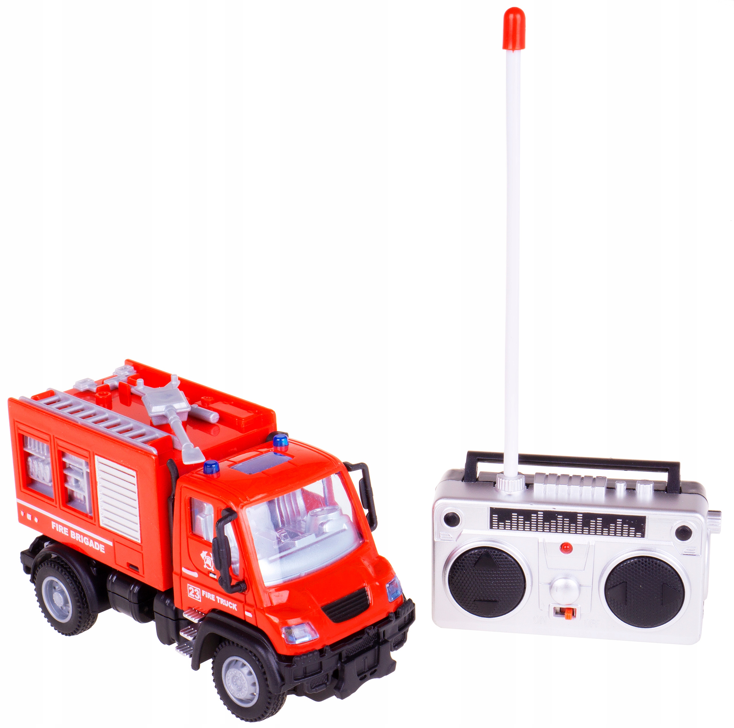 

Truck Zdalnie Sterowany Straż Pożarna 1:64 R/c