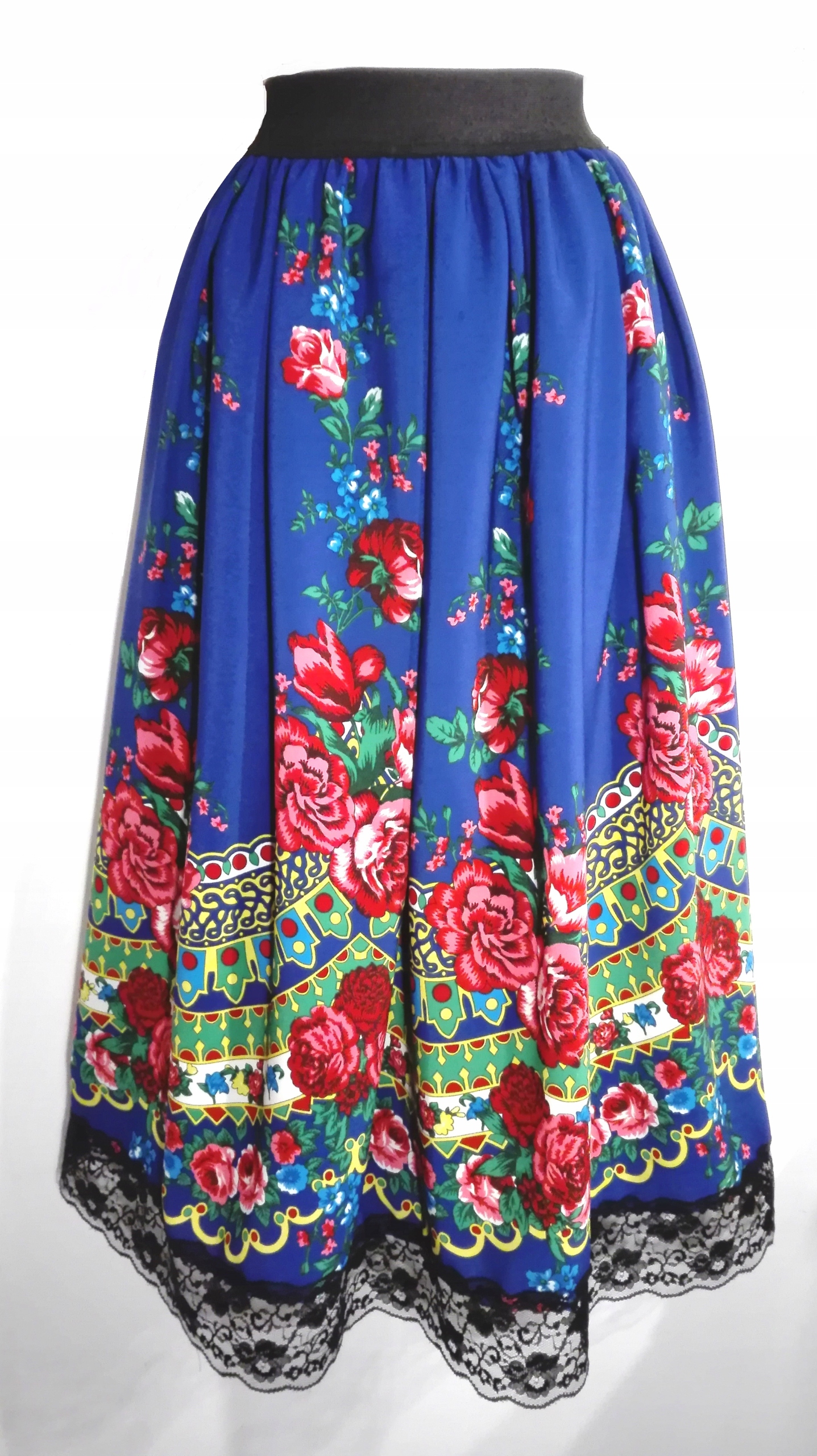 Spódnica folk CLEO góralska midi / maxi