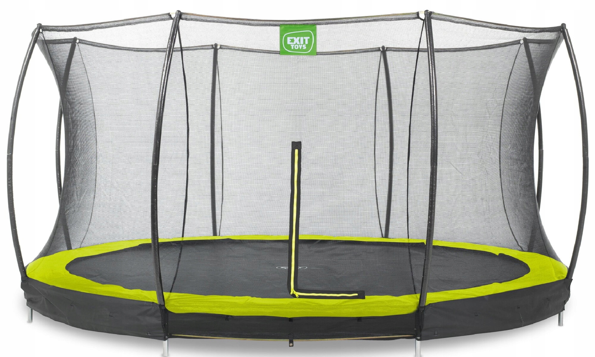 Duża Trampolina Ogrodowa Z Siatką Zabezpieczającą 427 CM Sillhouette