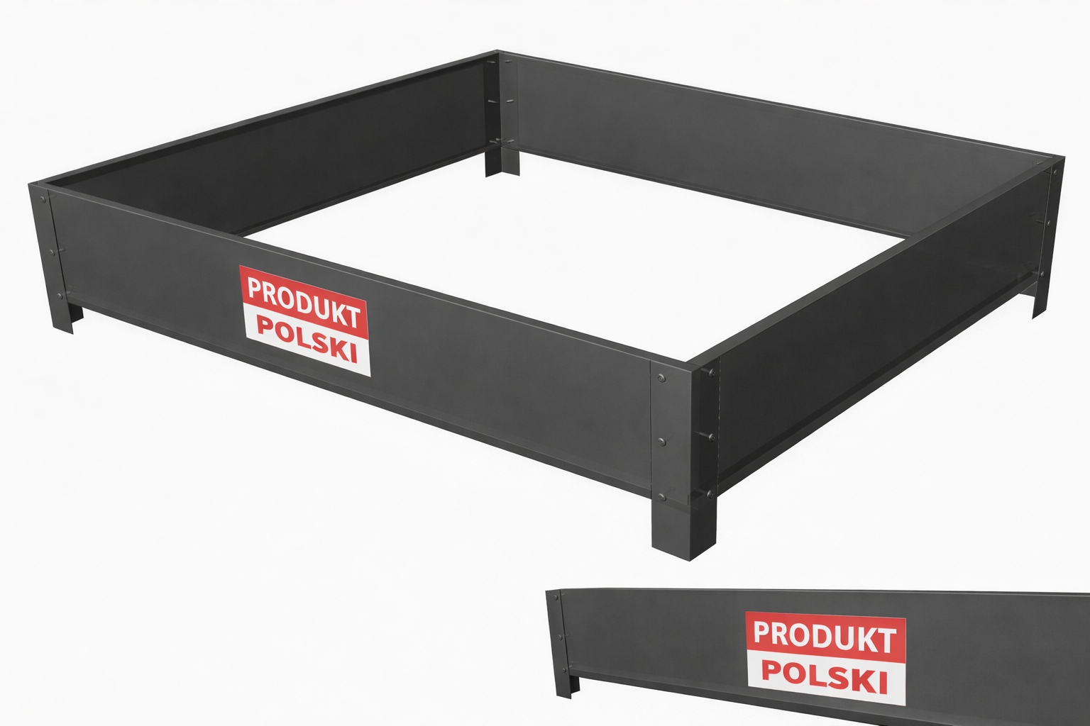 Agaon Nadstavba 100x80 Antracit Mat 7016 záhon vyvýšený kov