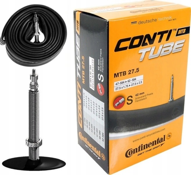

Dętka Continental Mtb 27.5x1.75-2.5 Presta 42mm