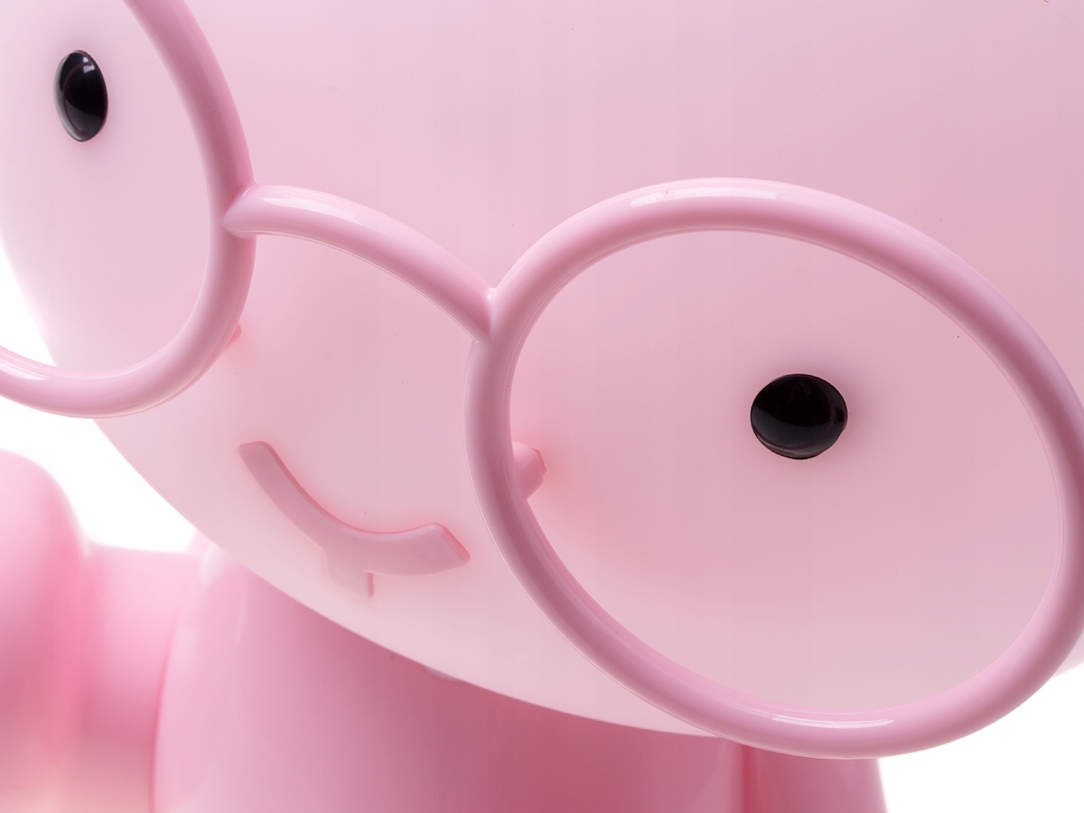 Lampka nocna dla dzieci Królik światło LED różowa Kod producenta 5903039714984