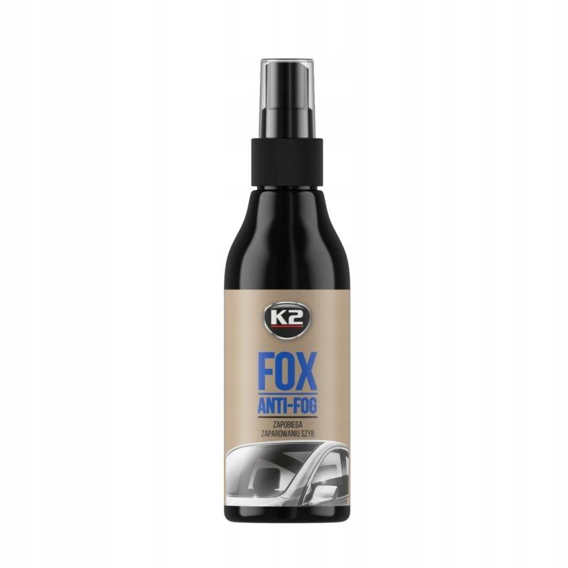 K2 Fox Antypara Zapobiega Parowaniu Szyb 150ml płyn antyroszeniowy