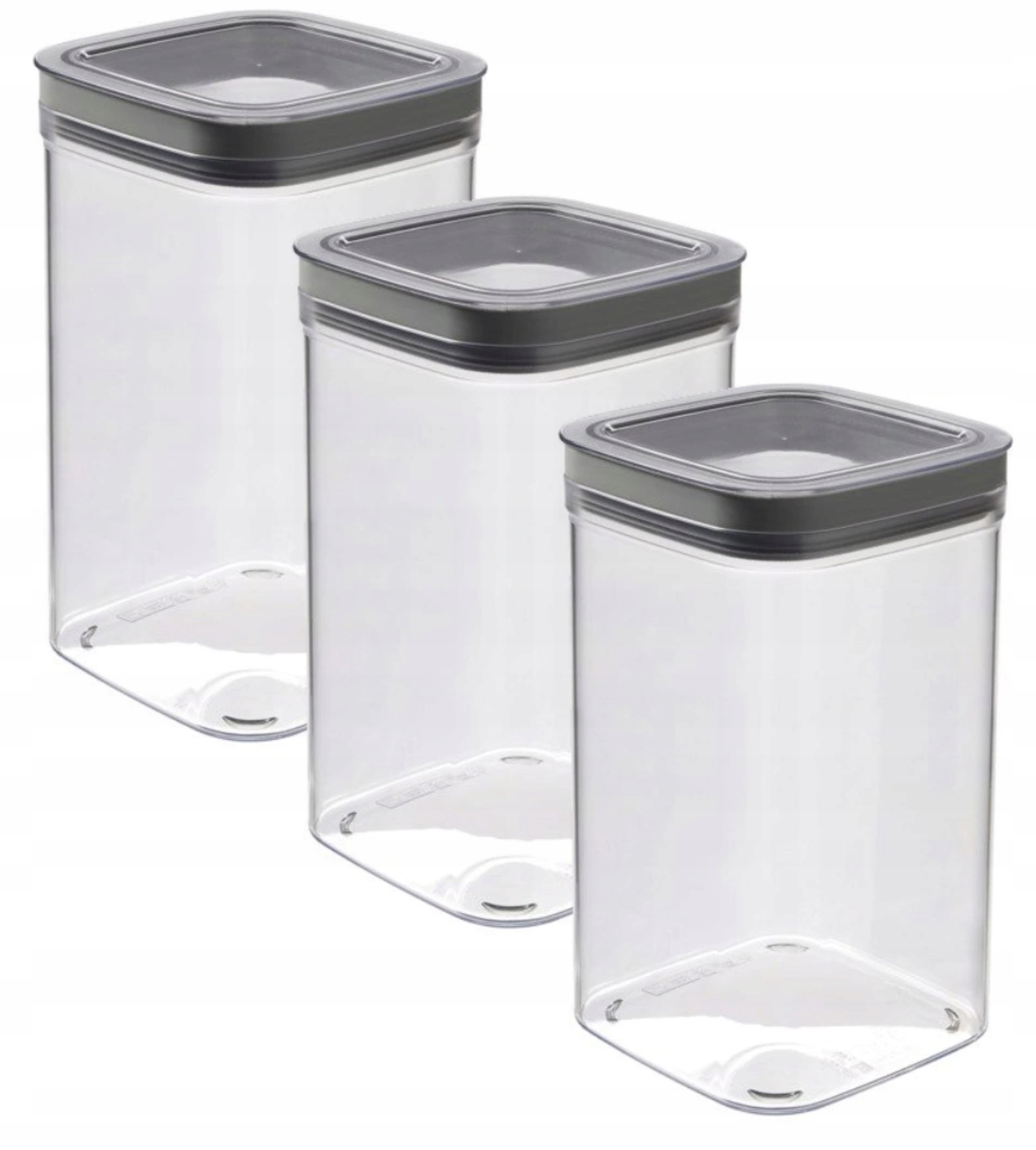 

3x Pojemnik Na Żywność Sypkie Płatki Makaron 2,3L