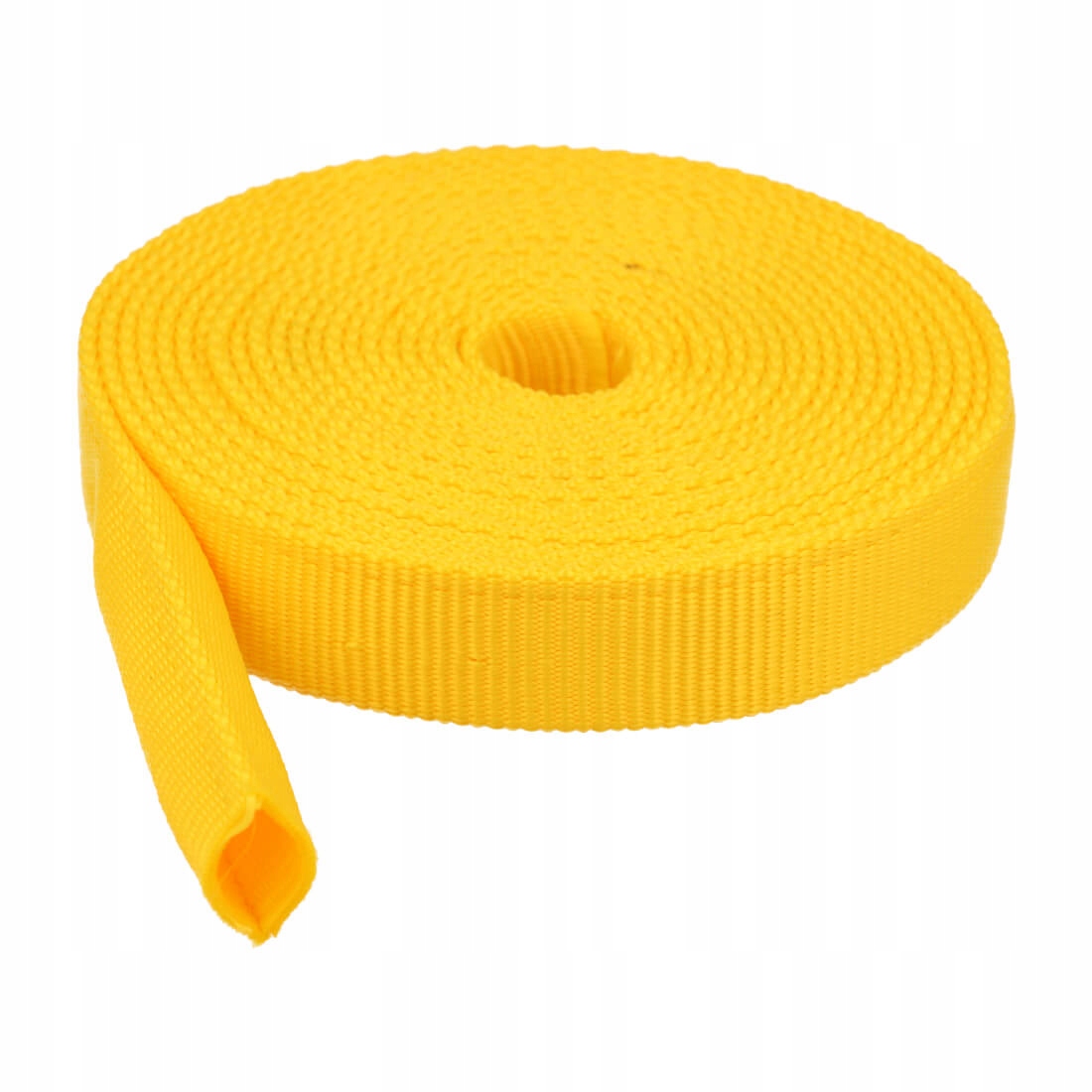 Trubková páska 25mm 50 metrů Polypropylen Žlutá Pásky Parciální Tunelová