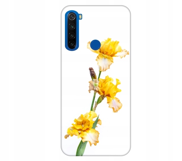 

Etui pokrowiec do Xiaomi Redmi Note 8T Kwiat zólty