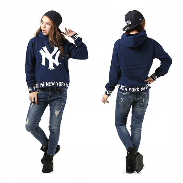 Mikina do pasu New York Yankees Majestic XL