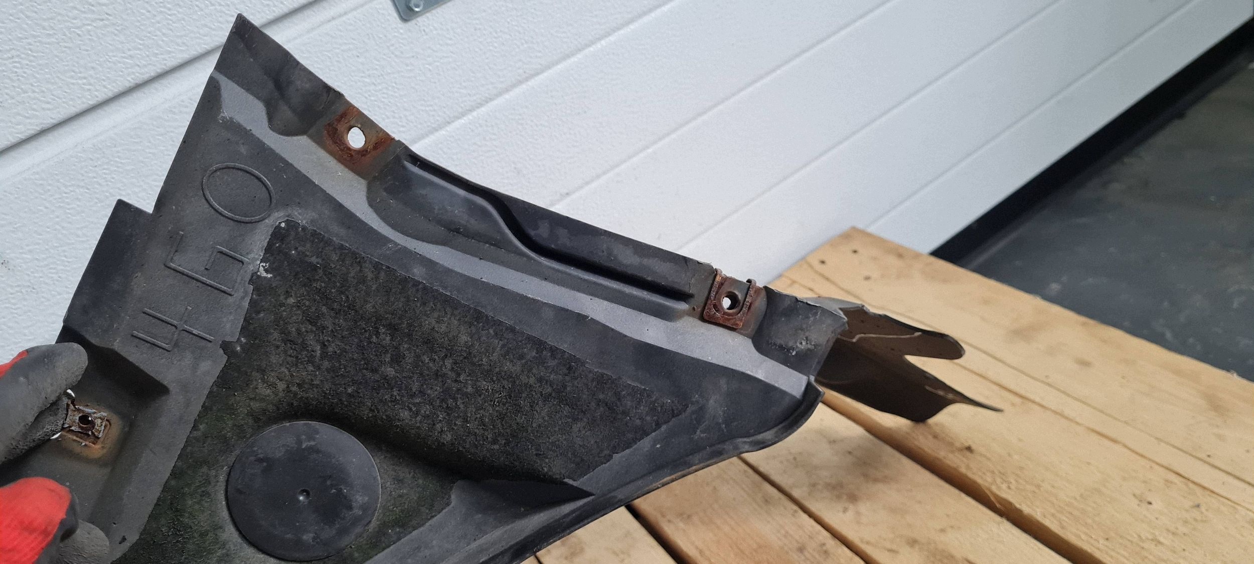 A6 C7 4G S6 mudguard right right front front SPOILER 4G0853888C