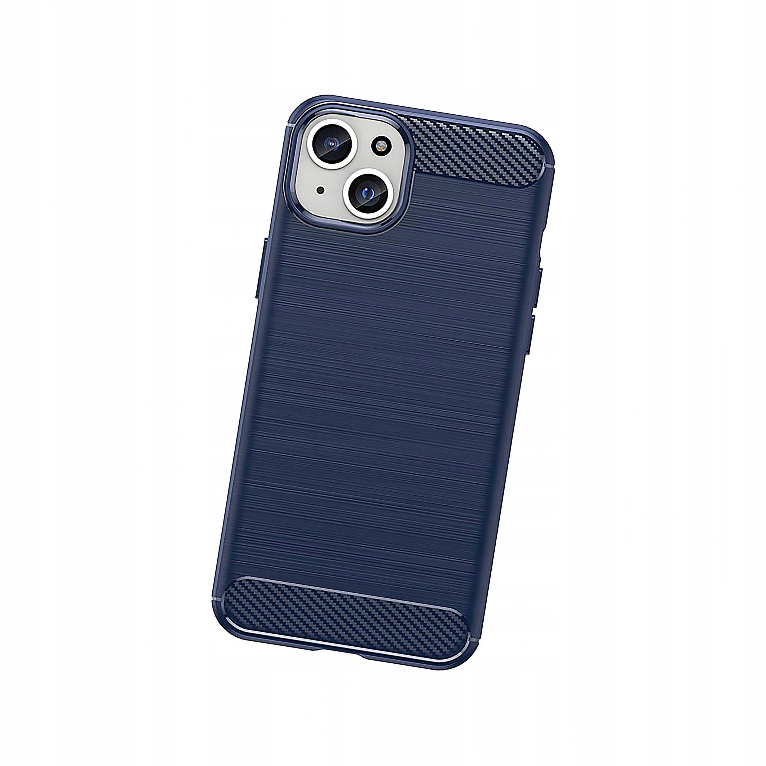 Plecki Elastyczne etui wzór karbon do iPhone 15 Plus Carbon Case