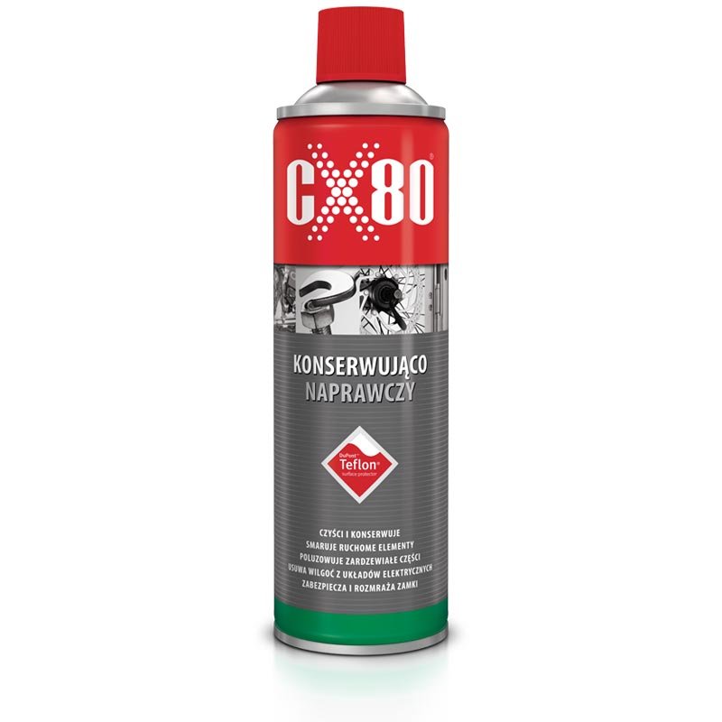 

Płyn CX-80 500 ML. Spray Z Teflonem