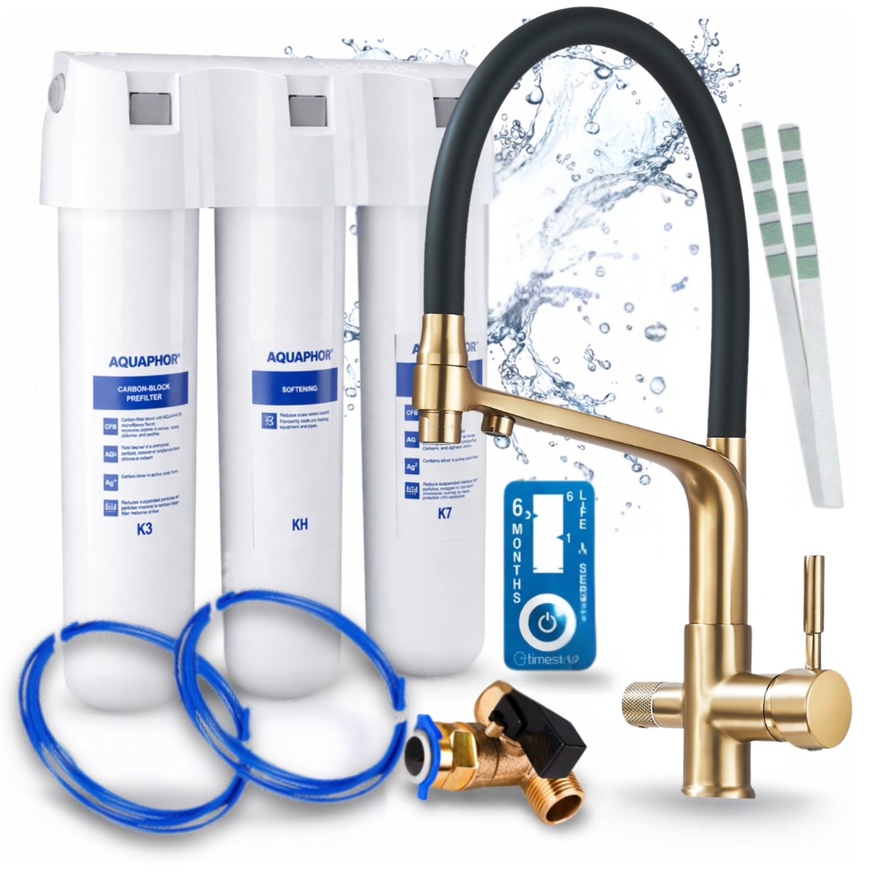 Domácí Systém Filtrování Vody Aquaphor Křišťál H A Dřezová Baterie