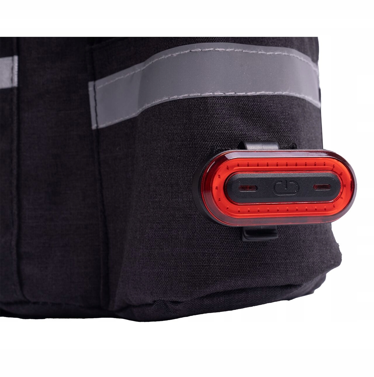 TORBA NA BAGAŻNIK NA ROWER TERMICZNA SAKWA ROWEROWA ODBLASKOWA Pojemność 10 l