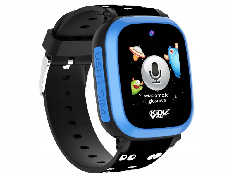Smartwatch zegarek dla dzieci KidiZ One Niebieski Marka Kidizwatch