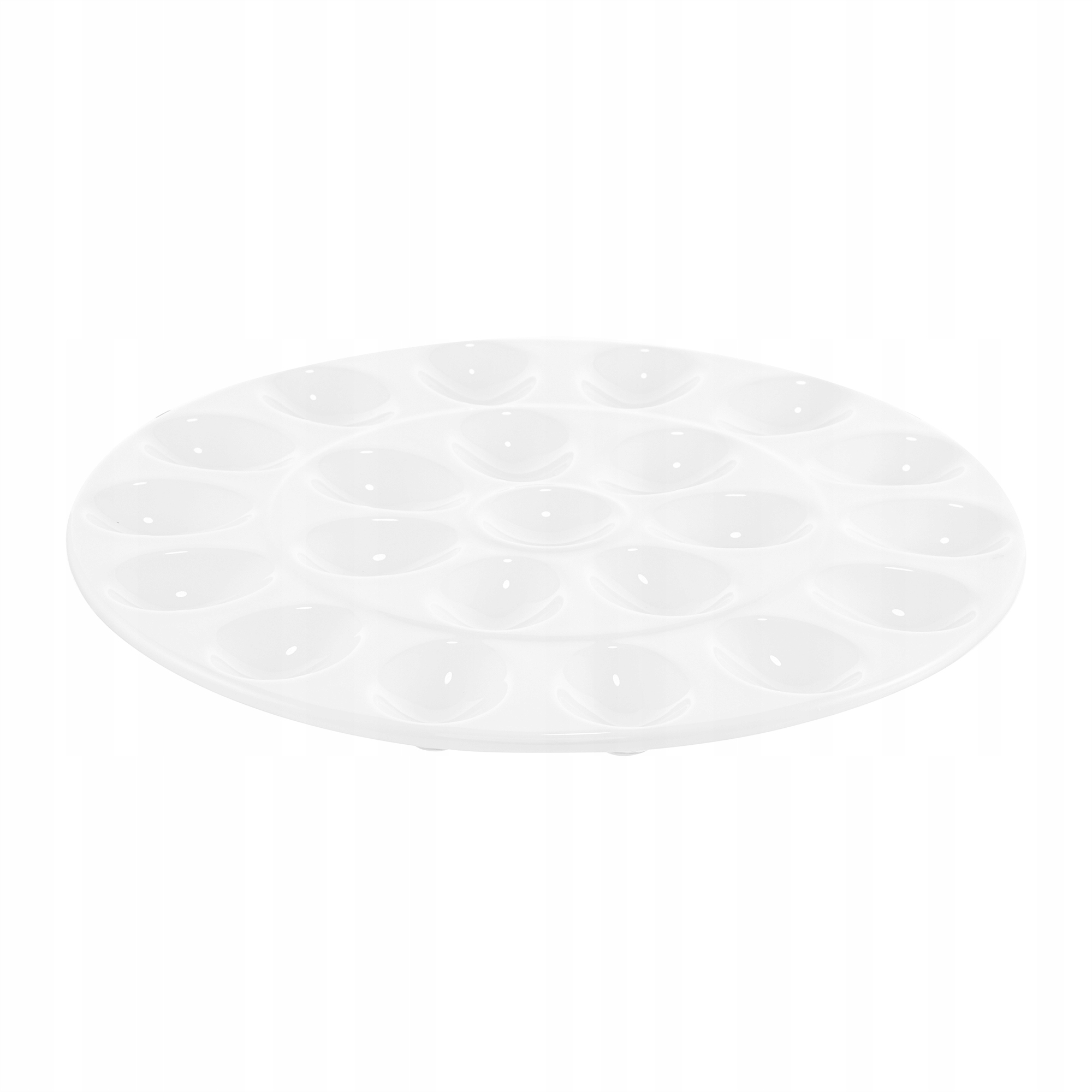 44000 Talerz na jajka Salsa porcelanowy 26 cm AMBITION Marka Dajar