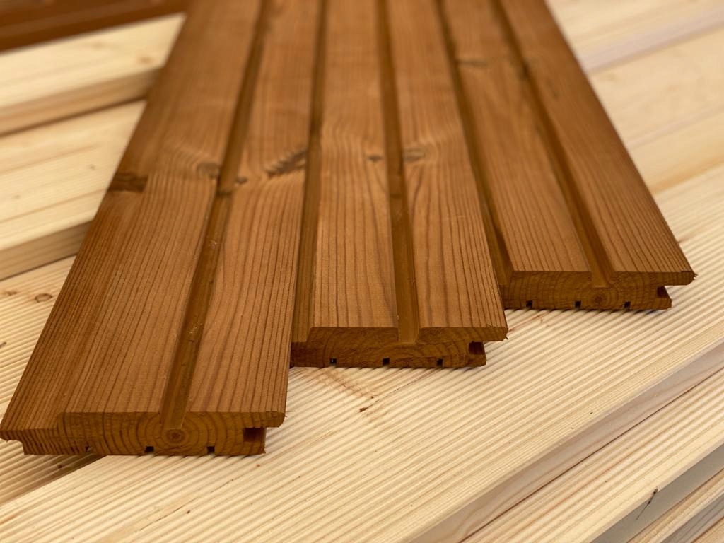 Deska elewacja Thermo Termo Sosna ROMBO DUO 27x145