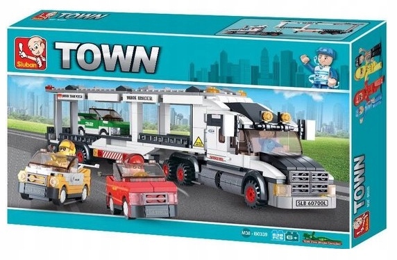 

Klocki Sluban Laweta tir 638 el. 2 klocki Lego