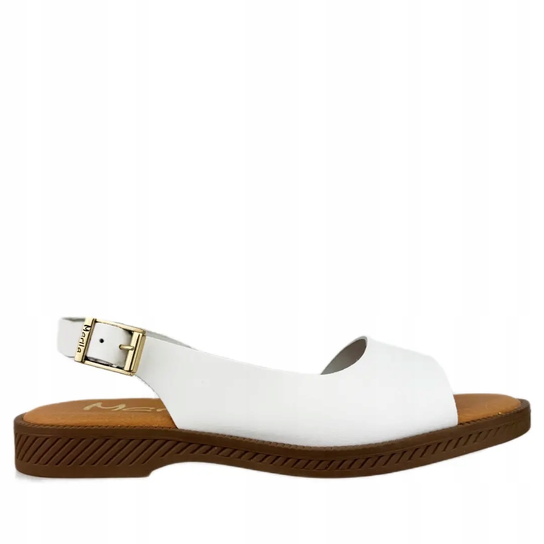 Dámské sandály Marila seraje blanco 37, bílá
