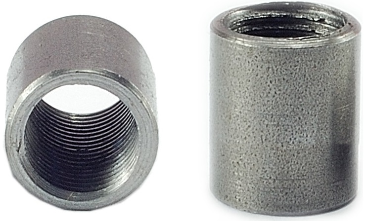 

mufa mufka nakrętka M10 gładka do lamp 1,6cm 16mm
