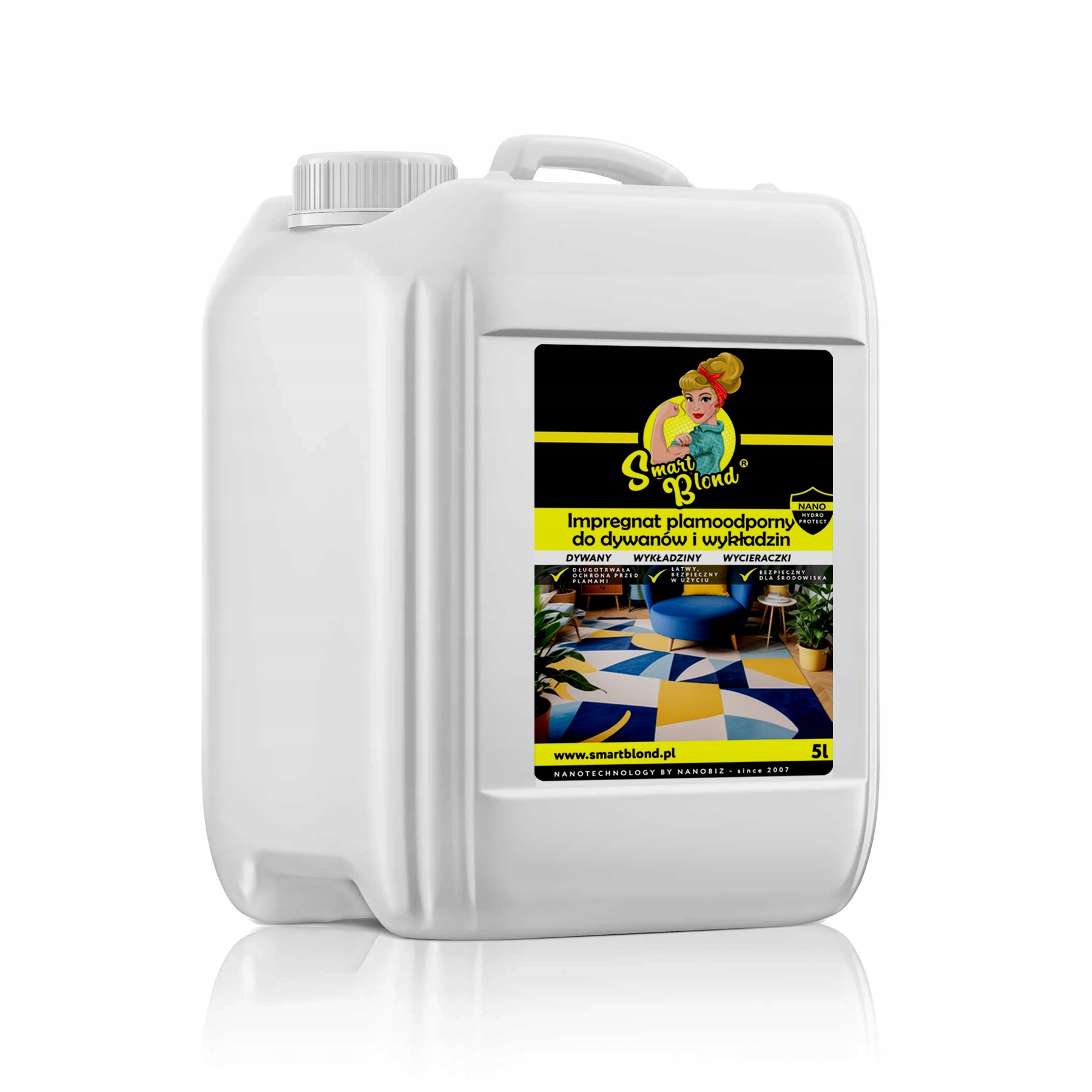 Levně SmartBlond impregnace odolná vůči skvrnám na kobercích a kobercích 5L