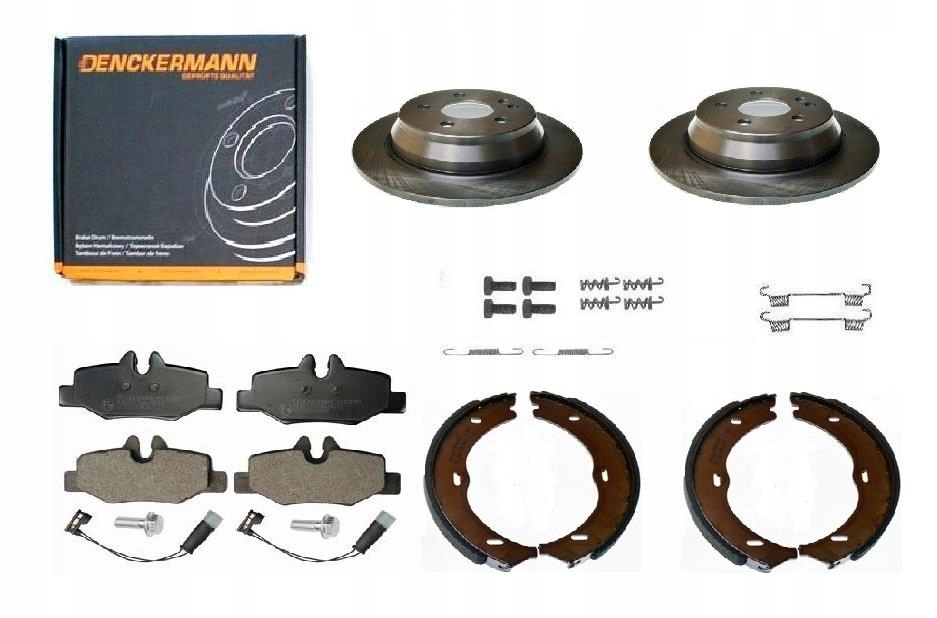 Kotouče Brzdové Destičky Mercedes Vito II W639 Zadní