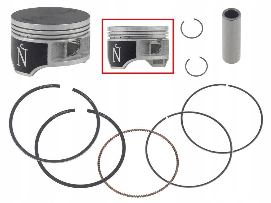 Namura Piest Honda Crf 230F '03-19, Crf 230 L/M '08-09 (+1,50 MM) (krúžky)