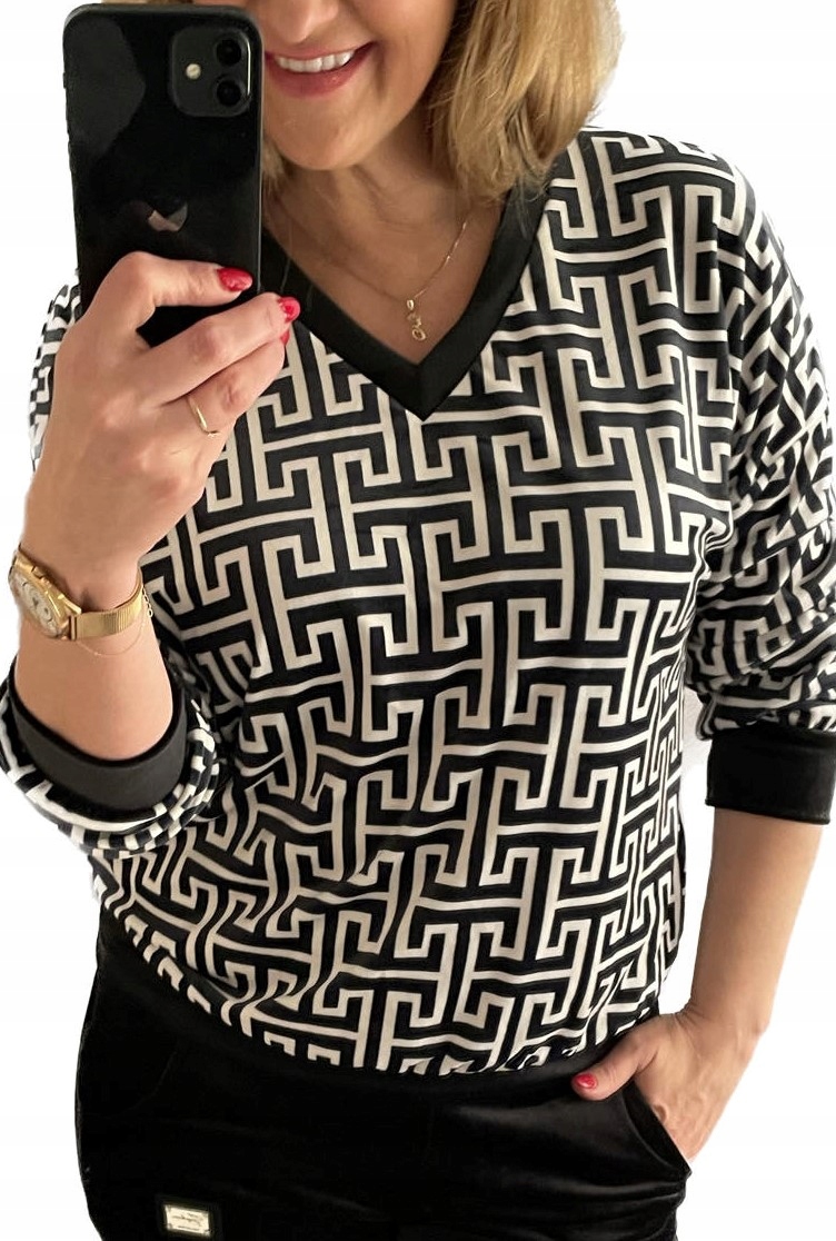 

M900 Bluza Welurowa We r. 52 (6XL)