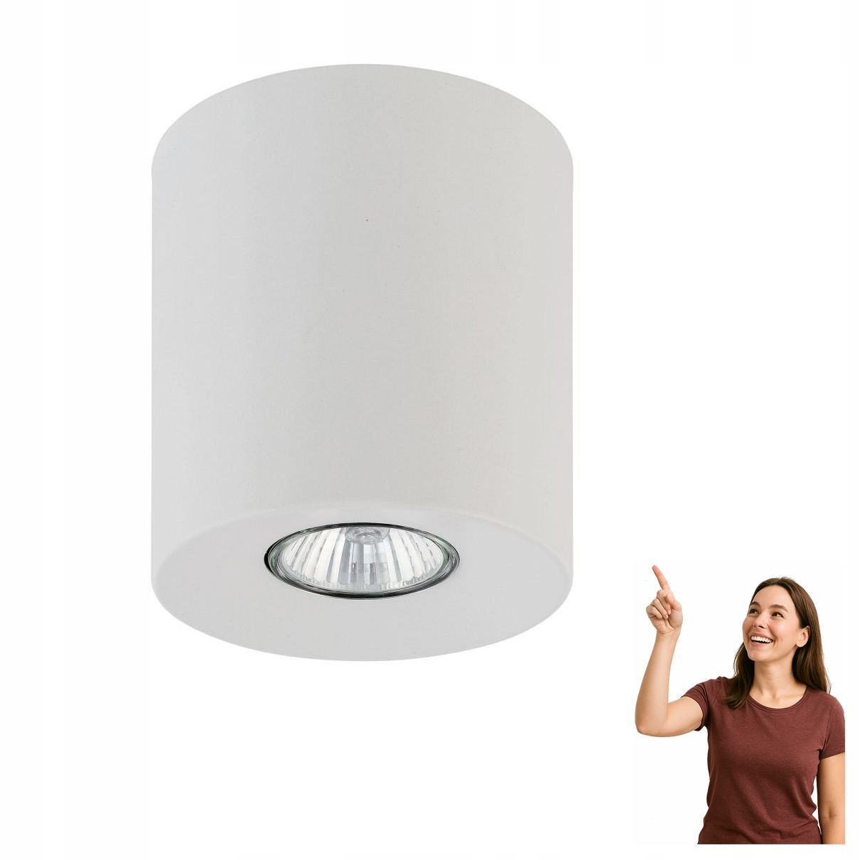Spotová nástěnná lampa Orion White 3237 Tk Lighting