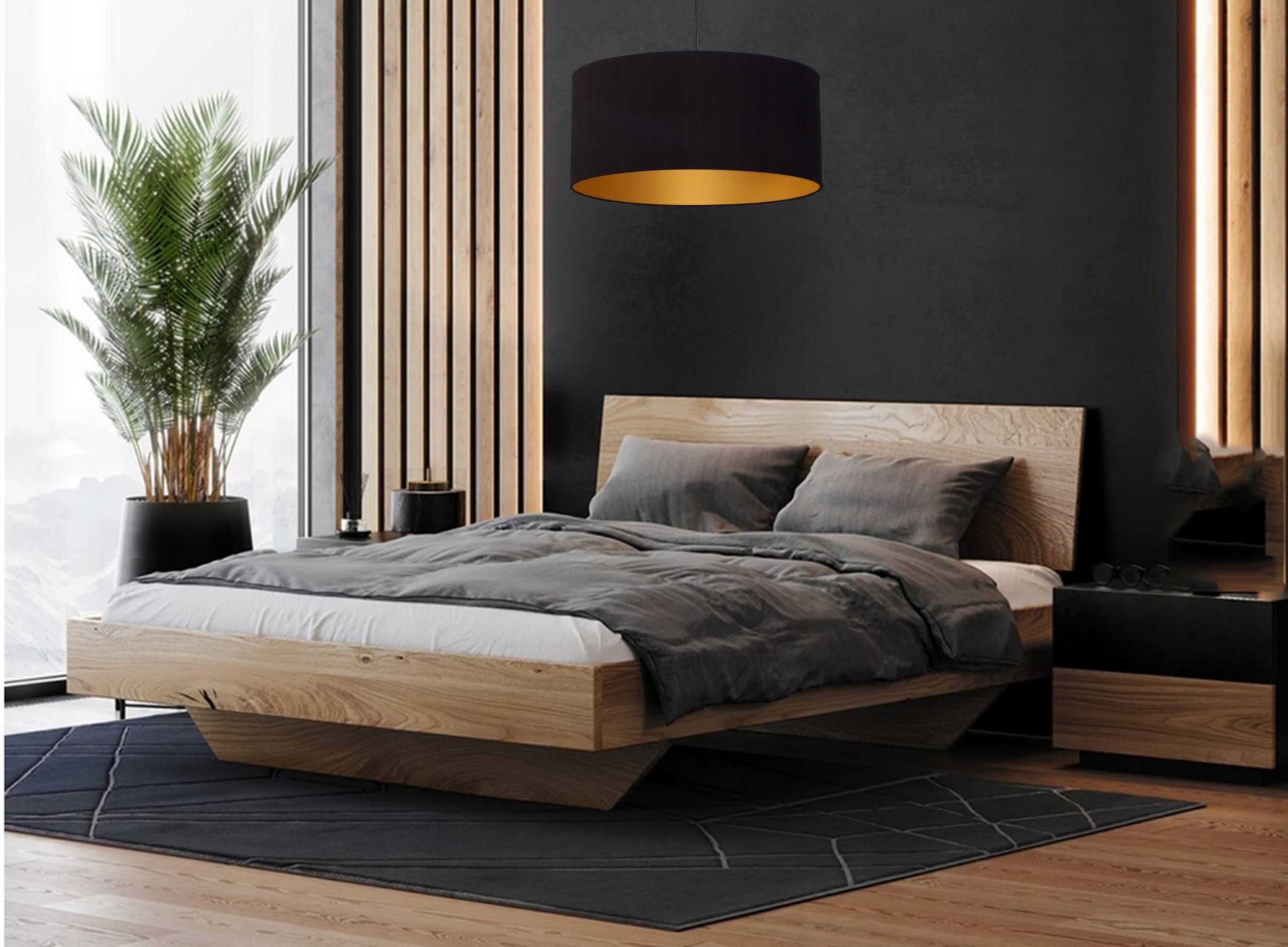 ŻYRANDOL LAMPA WISZĄCA SUFITOWA PLAFON LED E27 ABAŻUR 60cm SALON SYPIALNIA Marka Adex