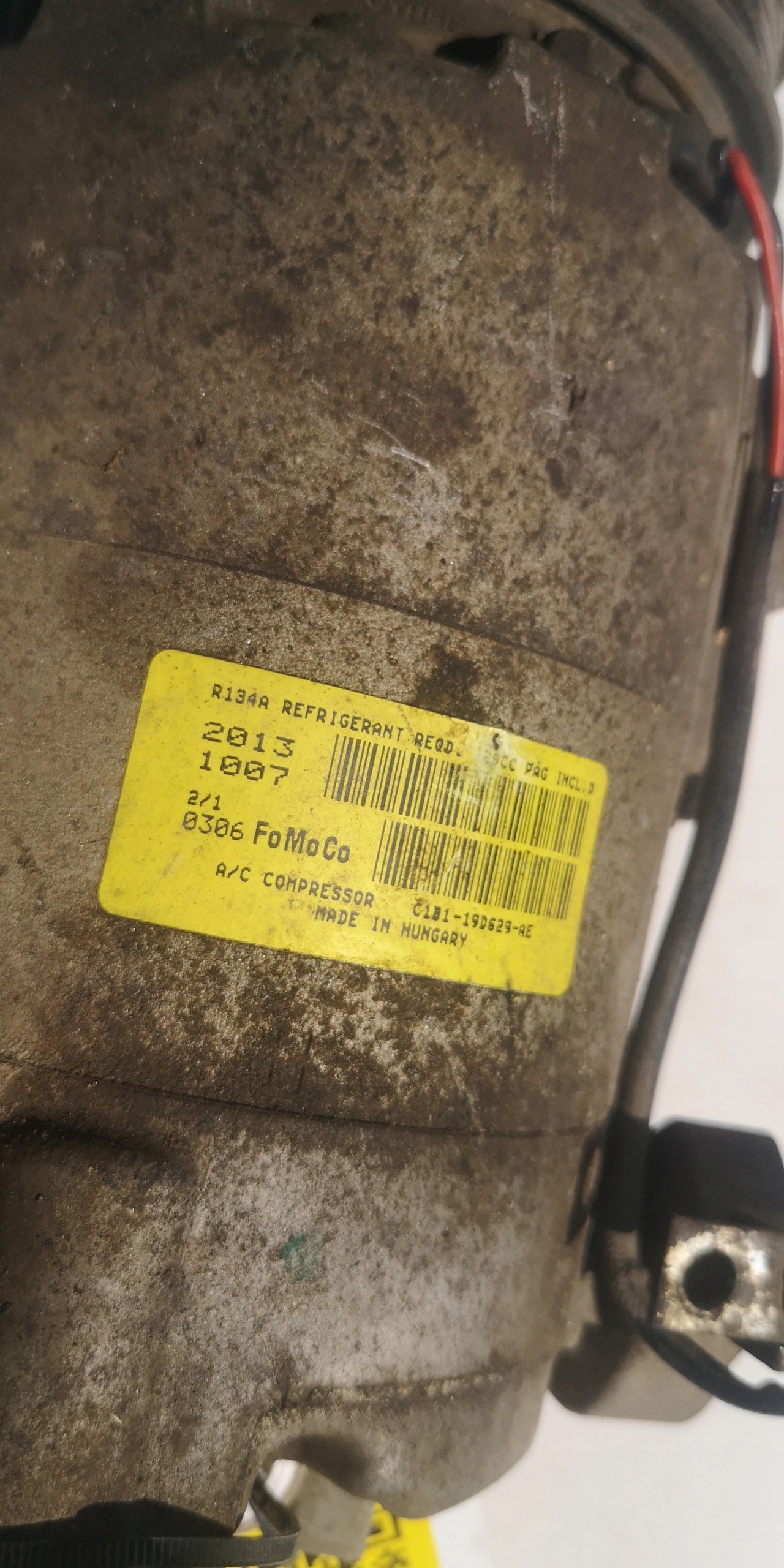 FORD FIESTA MK7 1.0 C1B1-19D629-AE compressor; KLIMA